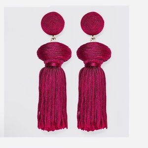 SUGARFIX Tassel Statement Earrings